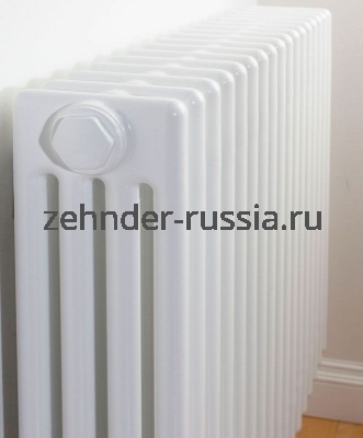 Радиатор Zehnder 4075 / 07 V002 1/2" RAL 9016 нижнее подключение