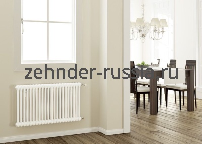 Радиатор Zehnder 2050 / 60 1270 3/4" RAL 9016 боковое подключение