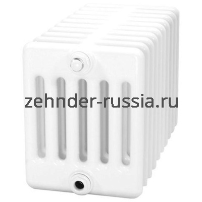 Радиатор Zehnder 6050 / 49 V002 1/2" RAL 9016 нижнее подключение