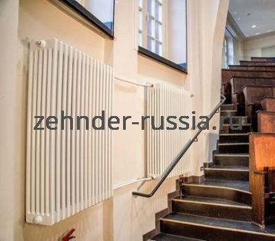 Радиатор Zehnder 6060 / 39 1270 3/4" RAL 9016 боковое подключение