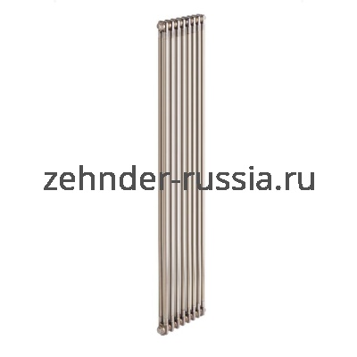 Вертикальный радиатор Zehnder 2180 / 08 N1270 3/4“ TL / прозрачный лак боковое подключение